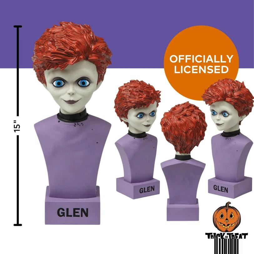 Seed of Chucky Glen Bust, 15-Inch