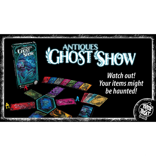 Antiques Ghost Show Board Game for 2 to 4 Players