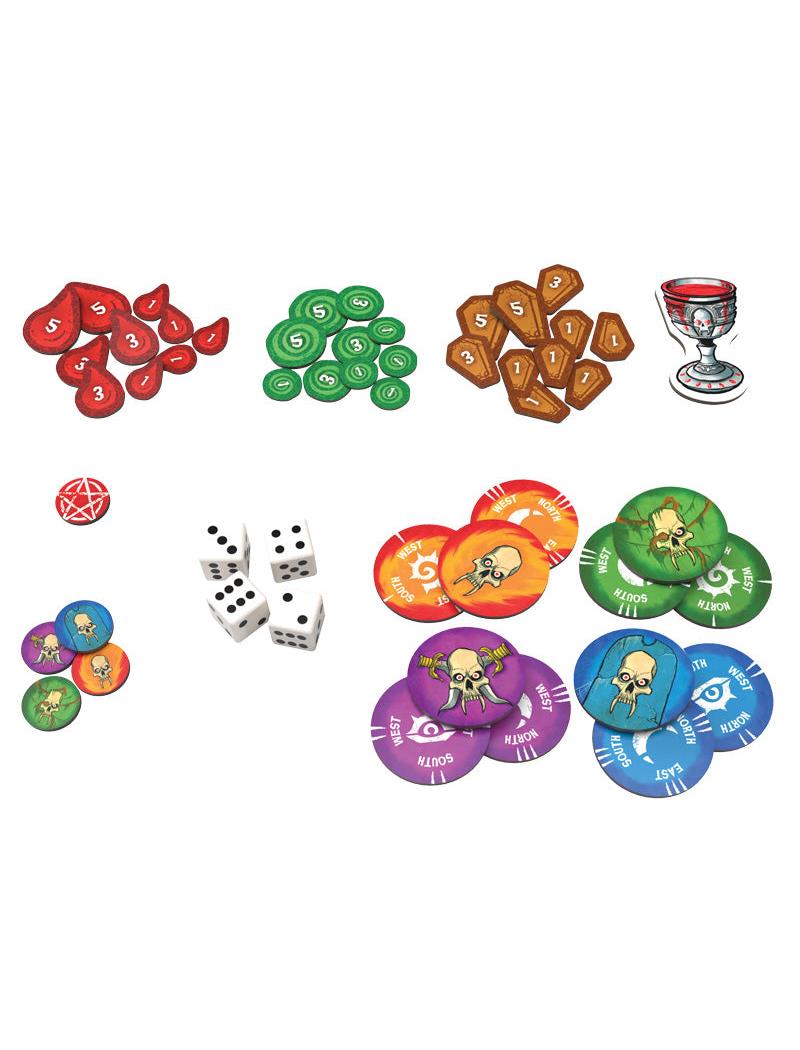 Blood Orders Vampire Board Game for 2-4 Players Thrilling Strategy and Fun for Family Game Nights