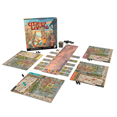 Zombie-Themed Game for 2 to 4 Players Great for Family Game Nights and Halloween Gatherings
