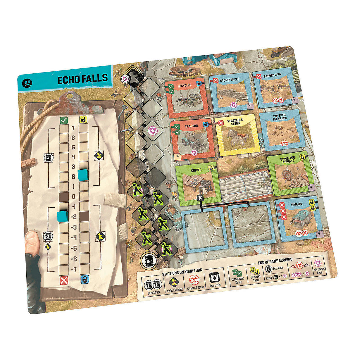 Zombie-Themed Game for 2 to 4 Players Great for Family Game Nights and Halloween Gatherings