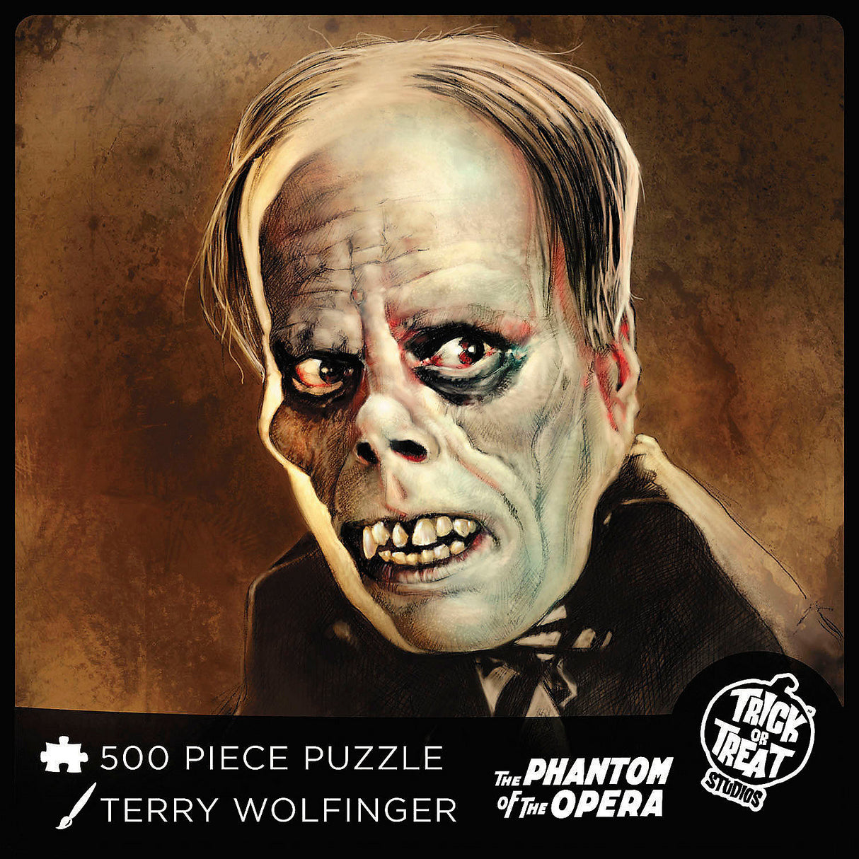 The Phantom of the Opera 500 Piece Jigsaw Puzzle for Halloween Collectors and Spooky Game Nights