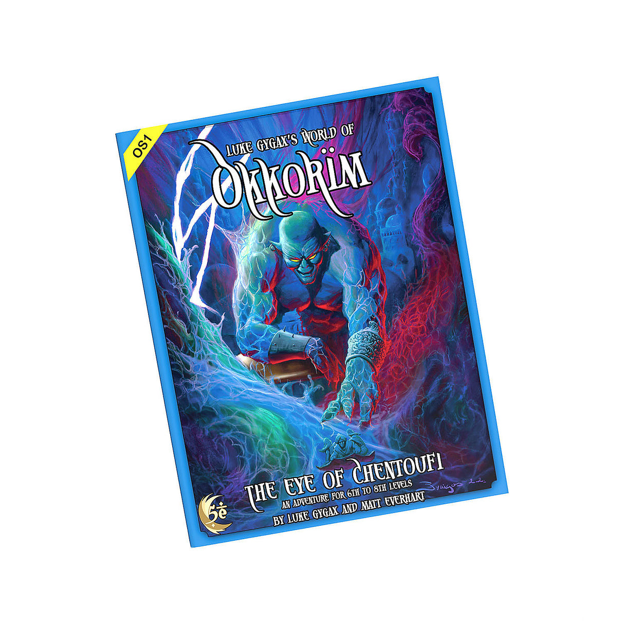 Gaxx Worx Eye of Chentoufi Game for 3 or More Players for Dungeons and Dragons Tabletop Adventures