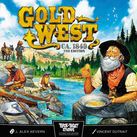 Trick or Treat Studios Wild West-Themed Board Game for 2 to 4 Players Family Fun and Game Nights