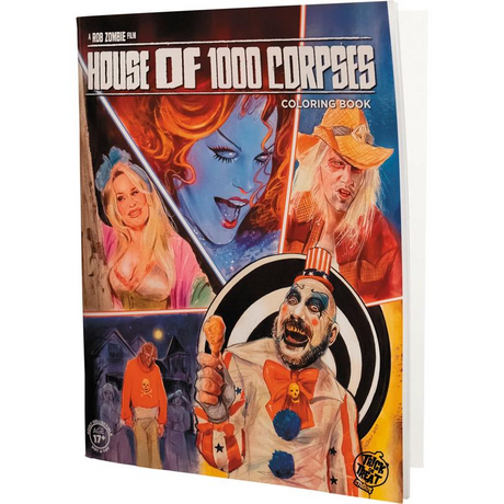 House of 1000 Corpses Adult Coloring Book