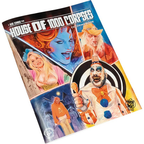 House of 1000 Corpses Adult Coloring Book