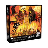 HALLOWEEN AT THE CEMETARY 500 PC PUZZLE