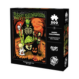 18"x24" Toxictoons Happy Halloween Jigsaw Puzzle - 500 Pc.
