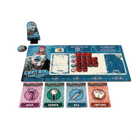 Rob Zombie's House of 1000 Corpses Horror Board Game for 1-4 Players