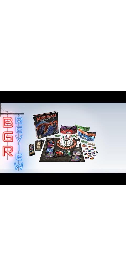 Engaging Reiner Knizia Nightmare Productions Board Game for 2-5 Players Halloween Parties and Family Game Nights