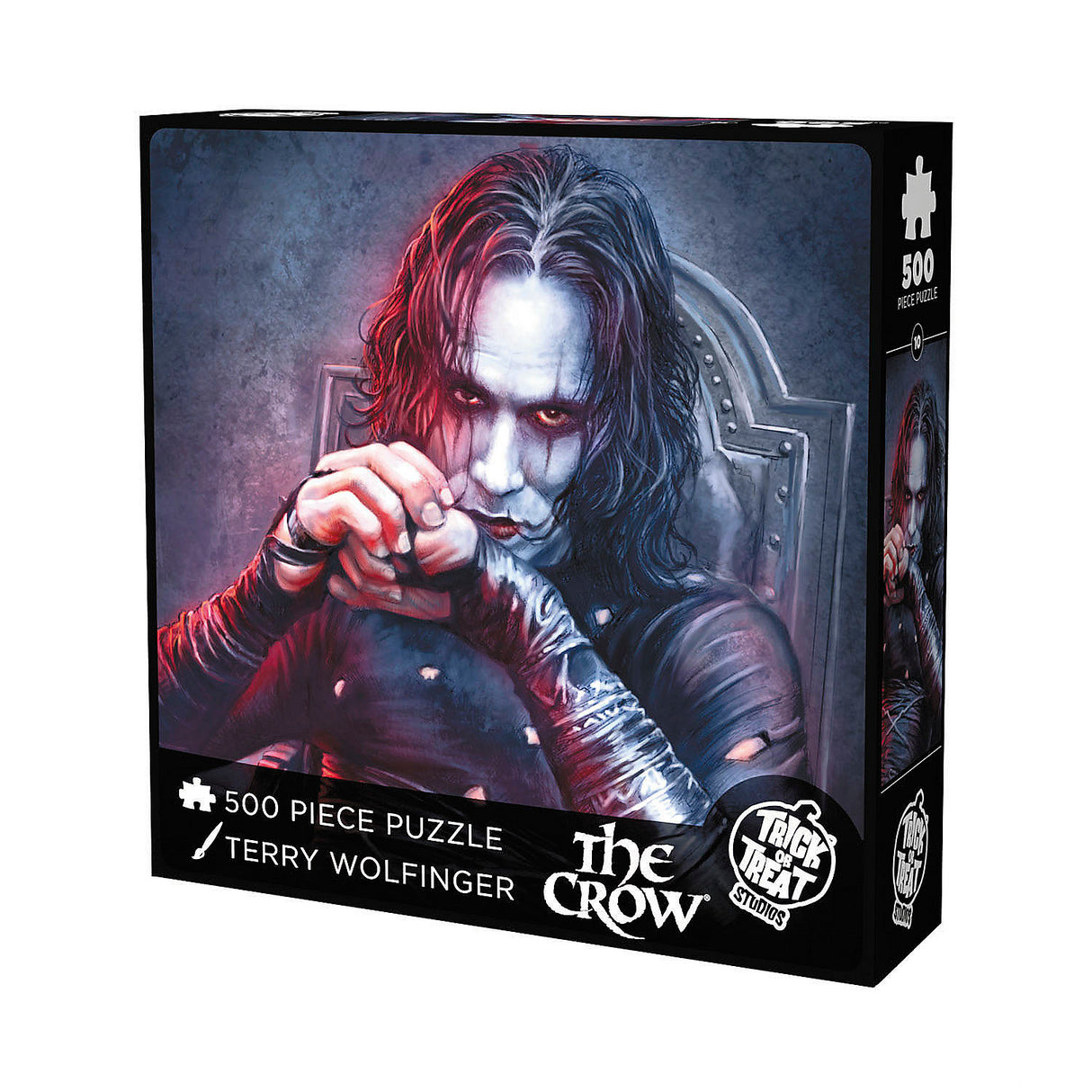 The Crow Eric Draven 500 Piece Jigsaw Puzzle for Dark Themed Game Nights and Movie Buff Collectors
