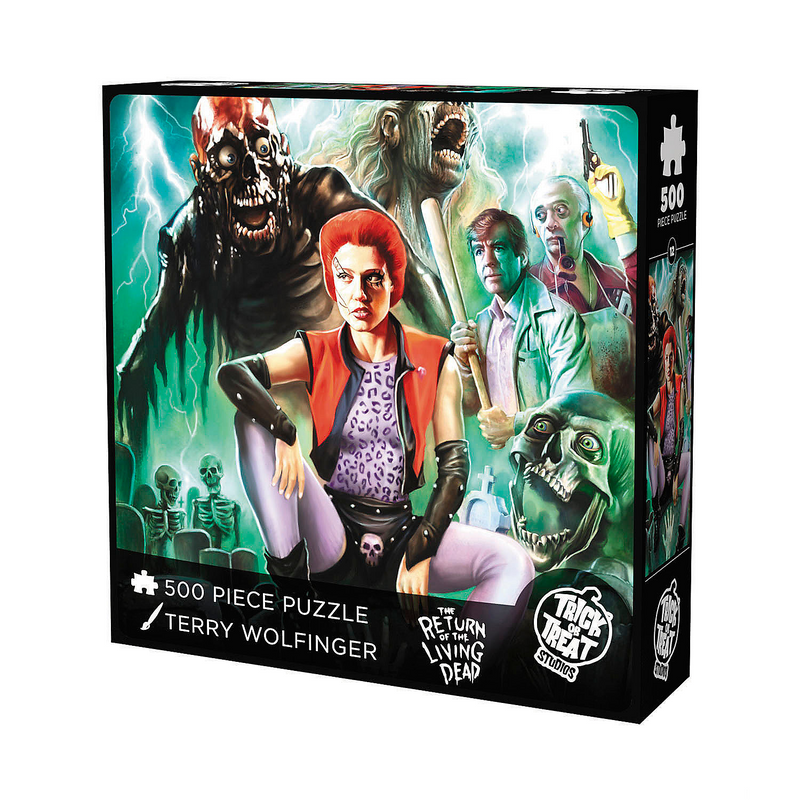 Unique 18 x 24 Terry Wolfinger Jigsaw Puzzle for Halloween Collectors and Family Fun