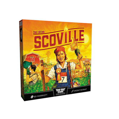 Exciting Scoville 2nd Edition Board Game for Fun Family Game Nights and Group Play