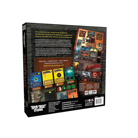 Shadowgate The Living Castle Board Game for 2 to 4 Players