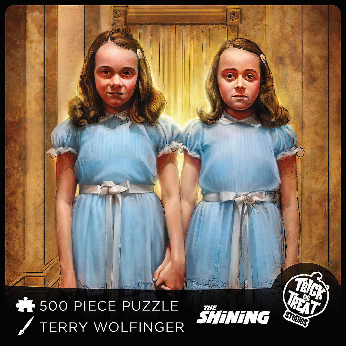 Stephen King's The Shining Grady Twins Jigsaw Puzzle for Halloween Collectors and Family Fun Nights