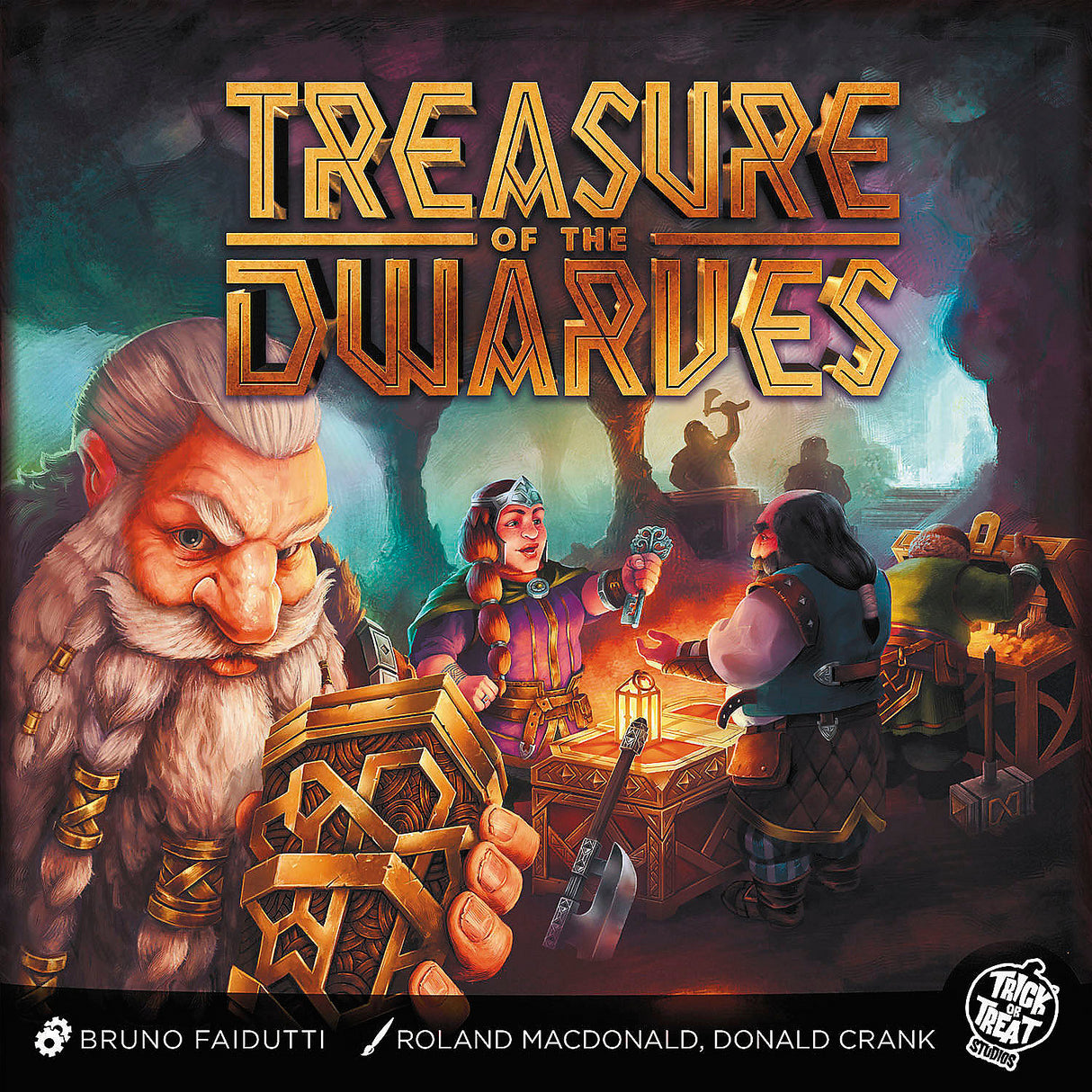 Engaging Treasure of the Dwarves Board Game for Family Fun Parties Game Nights and Social Gatherings