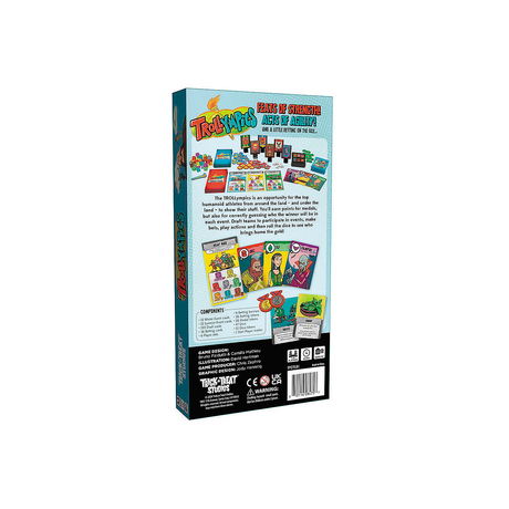 Trollympics Board Game for 3 to 6 Players