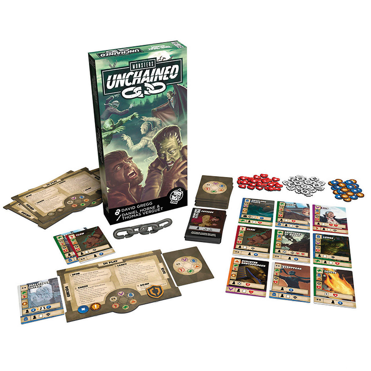 Universal Monsters Unchained Card Game for 2 to 4 Players Fun for Game Nights and Monster Fans