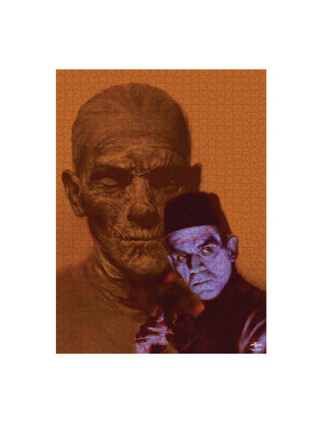 Universal Studios Classic Monsters The Mummy Identities 1000 Piece Jigsaw Puzzle, 20" x 27"