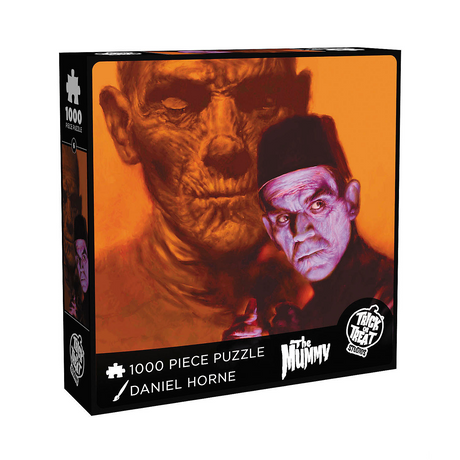 Universal Studios Classic Monsters The Mummy Identities 1000 Piece Jigsaw Puzzle, 20" x 27"
