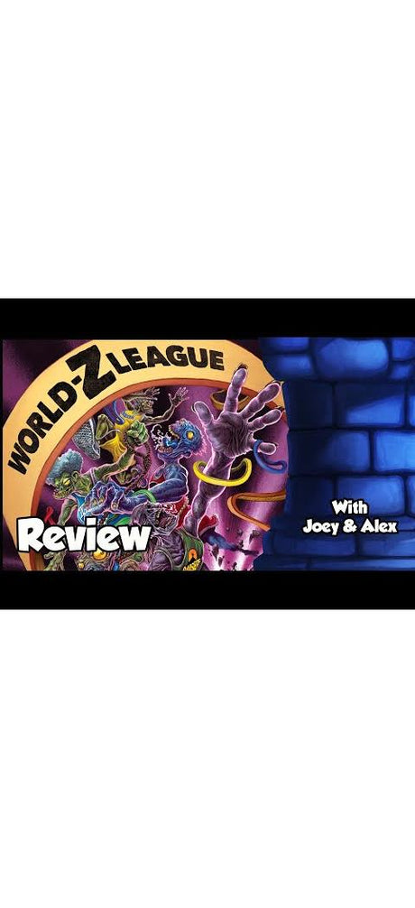 World-Z League Zombie-Themed Game for 1 to 4 Players