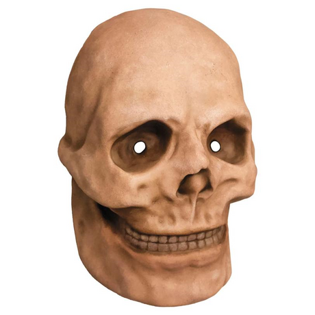 Catacomb Skull Plastic Overhead Mask - One Size 10" x 6"