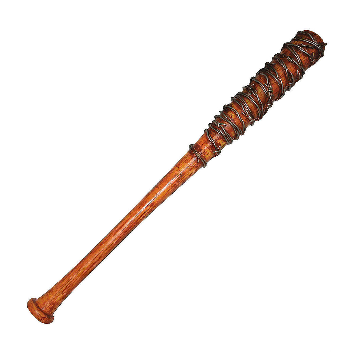 Zombie Smasher Brown Baseball Bat Accessory for Halloween Horror Costume and Zombie-Themed Parties