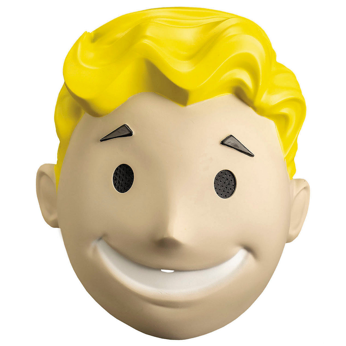 Authentic Fallout Retro Vault Boy Plastic Mask for Halloween Costumes and Gaming Events