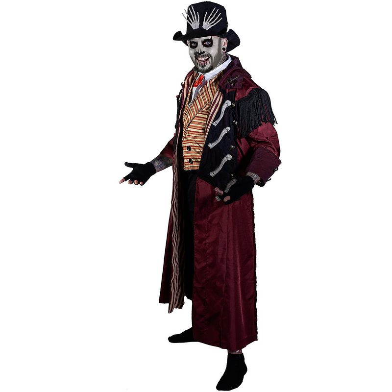 Officially Licensed Adults Candy Corn Dr Death Costume for Halloween Parties and Spooky Events