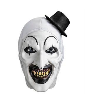 Terrifier Art the Clown Deluxe Overhead Plastic Halloween Mask