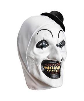 Terrifier Art the Clown Deluxe Overhead Plastic Halloween Mask