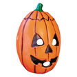 Adults Don Post Studios Orange Pumpkin Face Injection Molded Plastic Mask - One Size