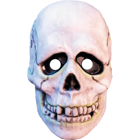 Adults Don Post Studios Skull Face Injection Molded Plastic Mask - One Size