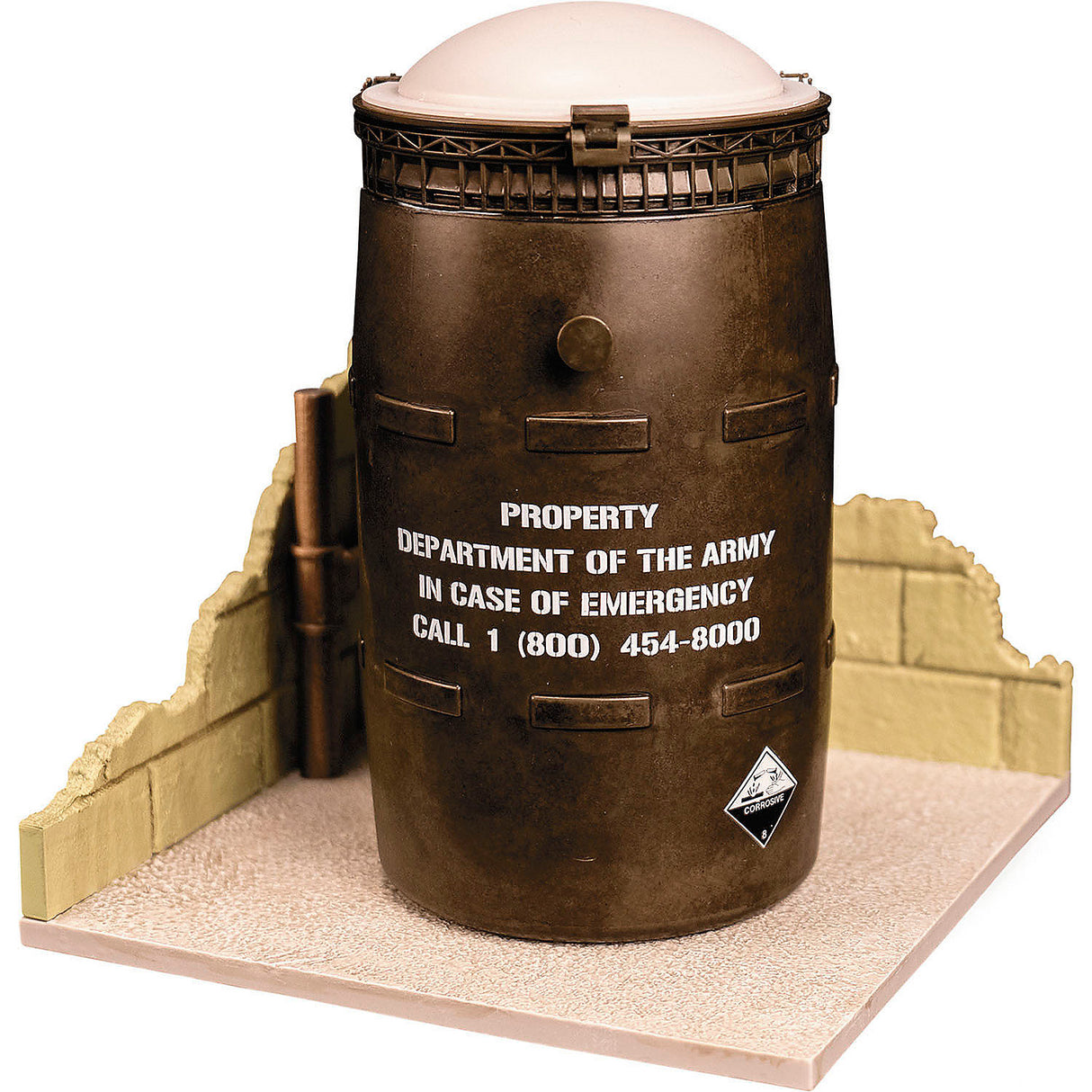 Officially Licensed Trioxin Barrel Figure Set for Halloween Decor and Collector's Display