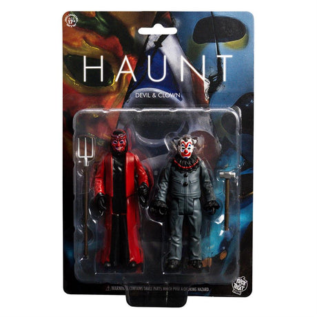 Eli Roth's Haunt Clown & Devil Figures Set 3 3/4"