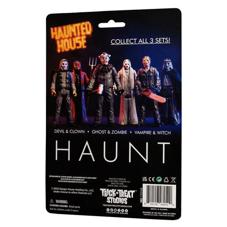 Eli Roth's Haunt Clown & Devil Figures Set 3 3/4"