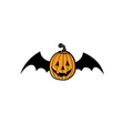 Toxictoons Bat-O-Lantern Full-Color Enamel Pin 1 1/2"