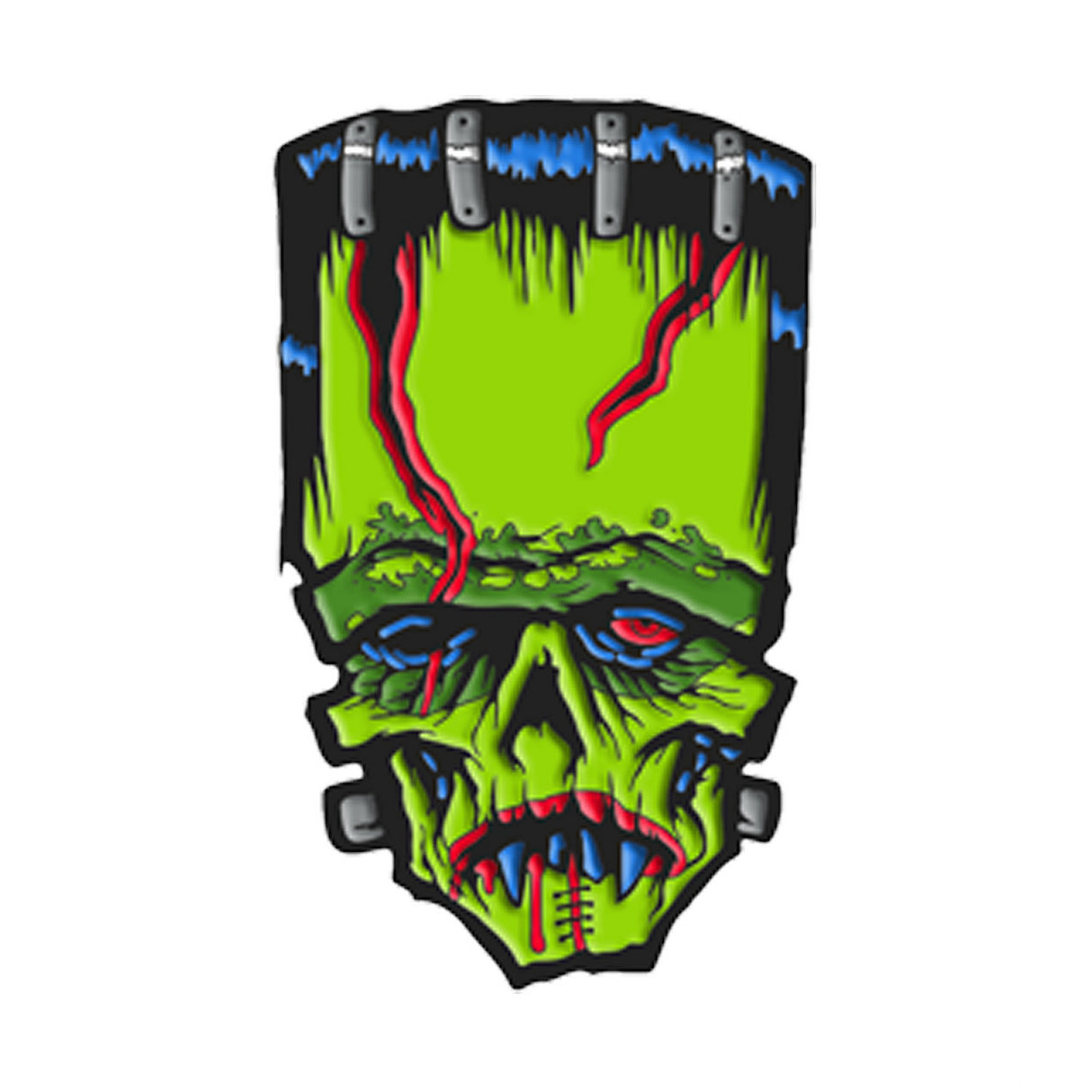 Officially Licensed Toxictoons Frankeek Enamel Pin for Fans of Horror and Spooky Collectibles