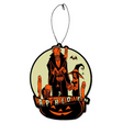 3 1\/2" Toxictoons Happy Halloween Vanilla Fear Freshener