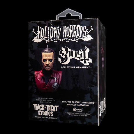 Holiday Horrors Ghost Cardinal Copia Collectible Ornament