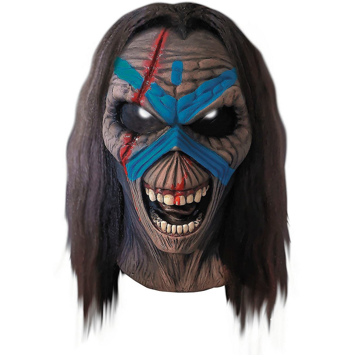Officially Licensed Eddie the Clansman Mask for Halloween Parties and Iron Maiden Fans