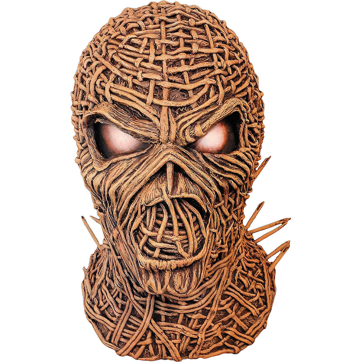 Officially Licensed Eddie the Wicker Man Mask for Halloween Parties Costume Events and Collector Displays