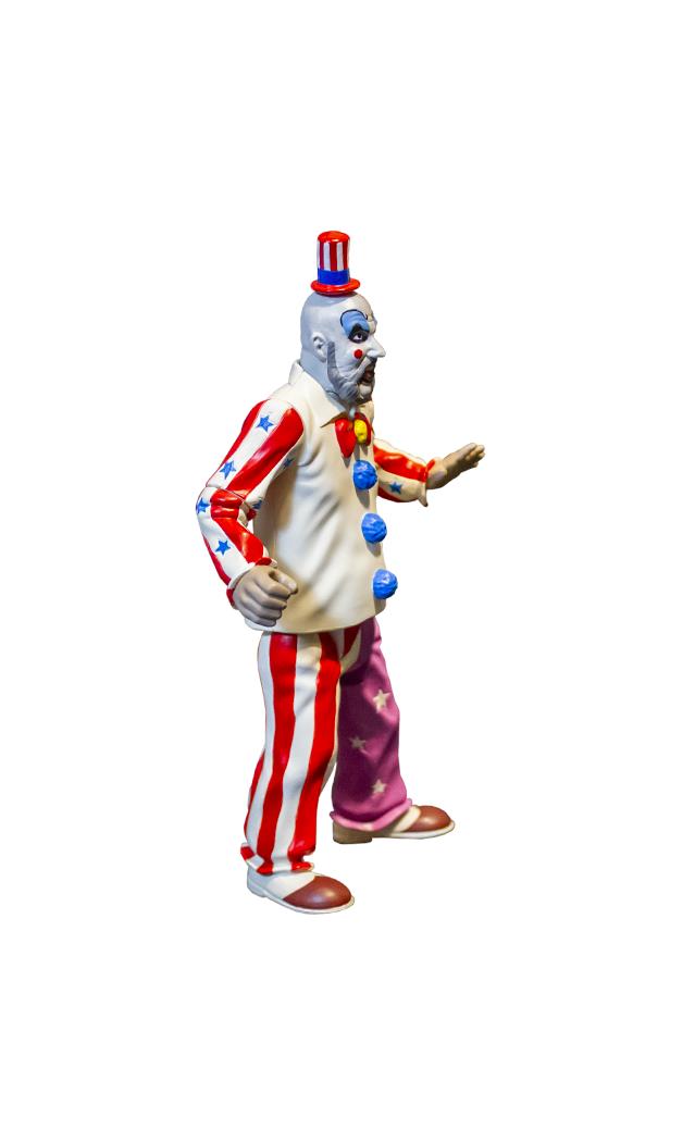 House of 1000 Corpses Captain Spaulding Action Figure for Horror Collectors and Movie Fans