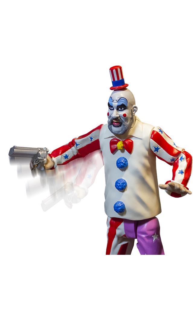 House of 1000 Corpses Captain Spaulding Action Figure for Horror Collectors and Movie Fans