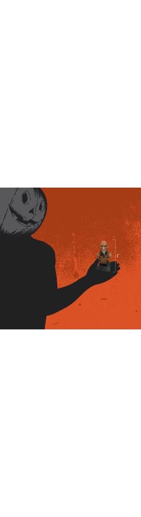 Spooky HOUSE 1000 CORPSES DR SATAN Mini Bust for Halloween Decorations and Horror Collectibles