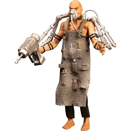 Figura de acción del Doctor Satan, el taladrador asesino de House of 1000 Corpses para coleccionistas de horror y fanáticos del cine