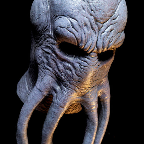 Máscara oficial con licencia de Mind Flayer de Dungeons & Dragons para eventos de Halloween y noches de juegos