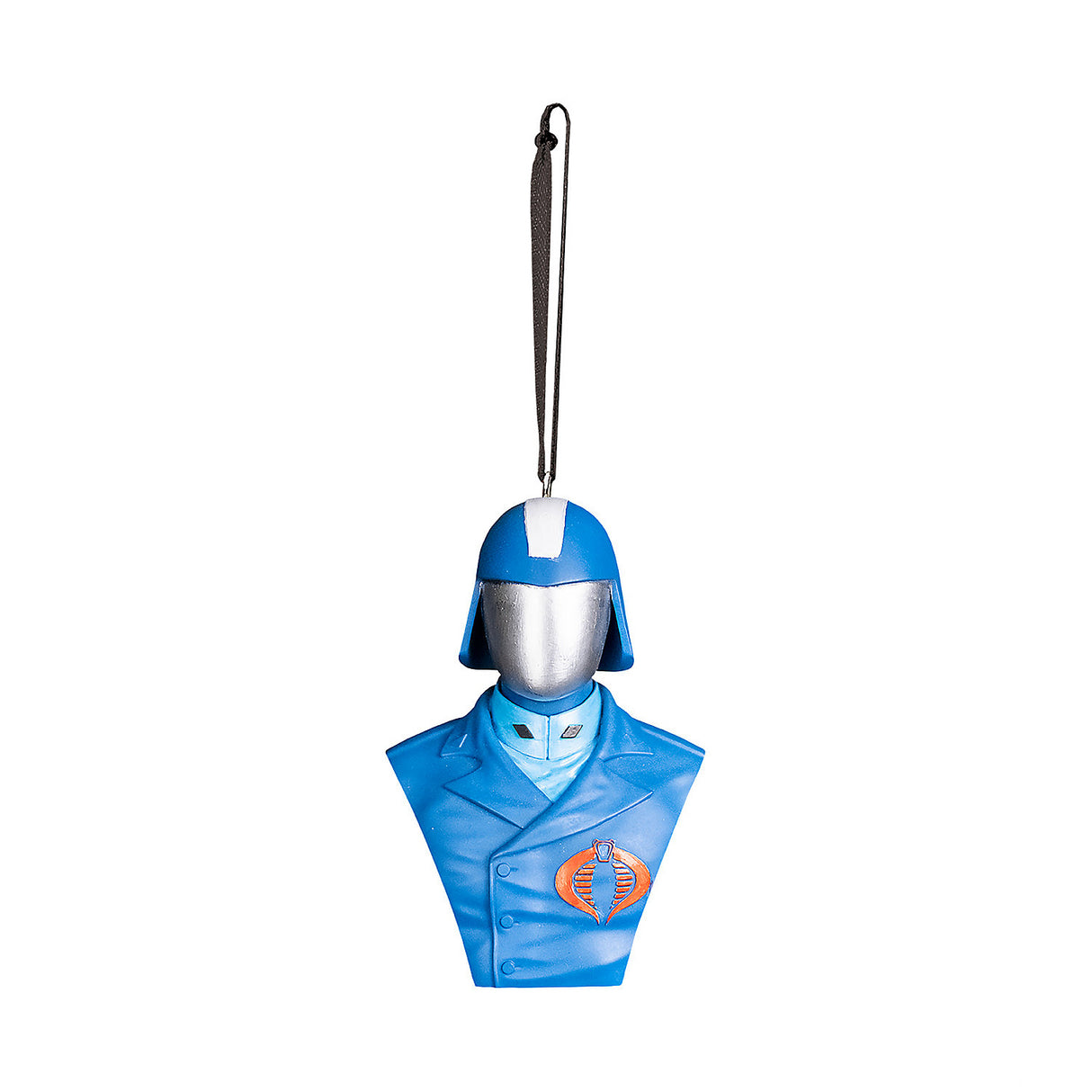 G.I. Joe Cobra Commander Bust Ornament for Holiday Decor and Collectible Gifts