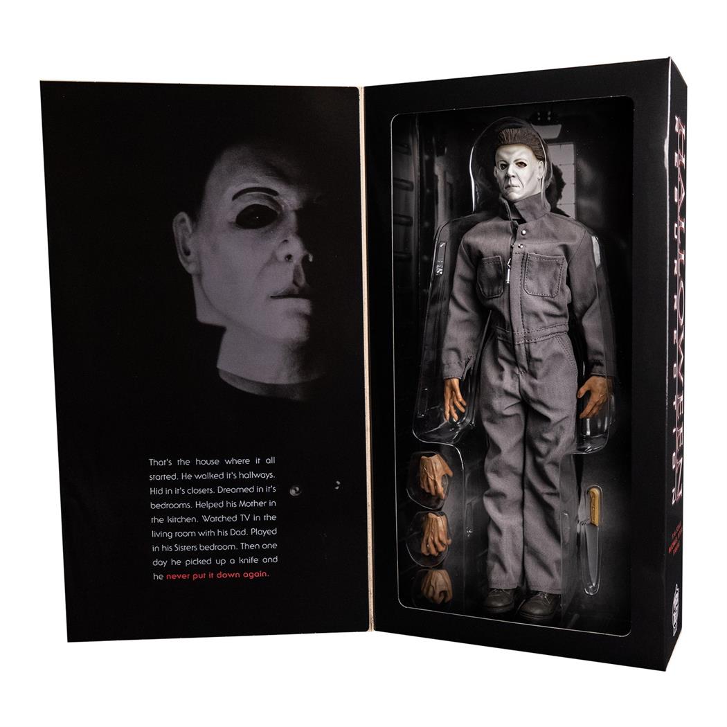 Collectible Michael Myers Figure from Halloween Resurrection for Horror Movie Fans and Collectors