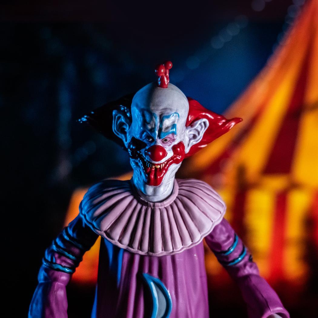 Licensed Killer Klowns Slim Action Figure for Horror Collectibles Display and Gifts